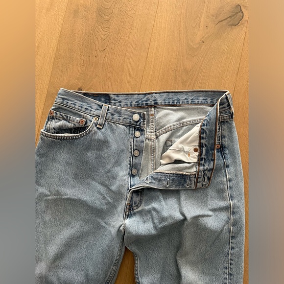 LEVIS VINTAGE 501 Jeans 34L x 32W - Picture 6 of 10